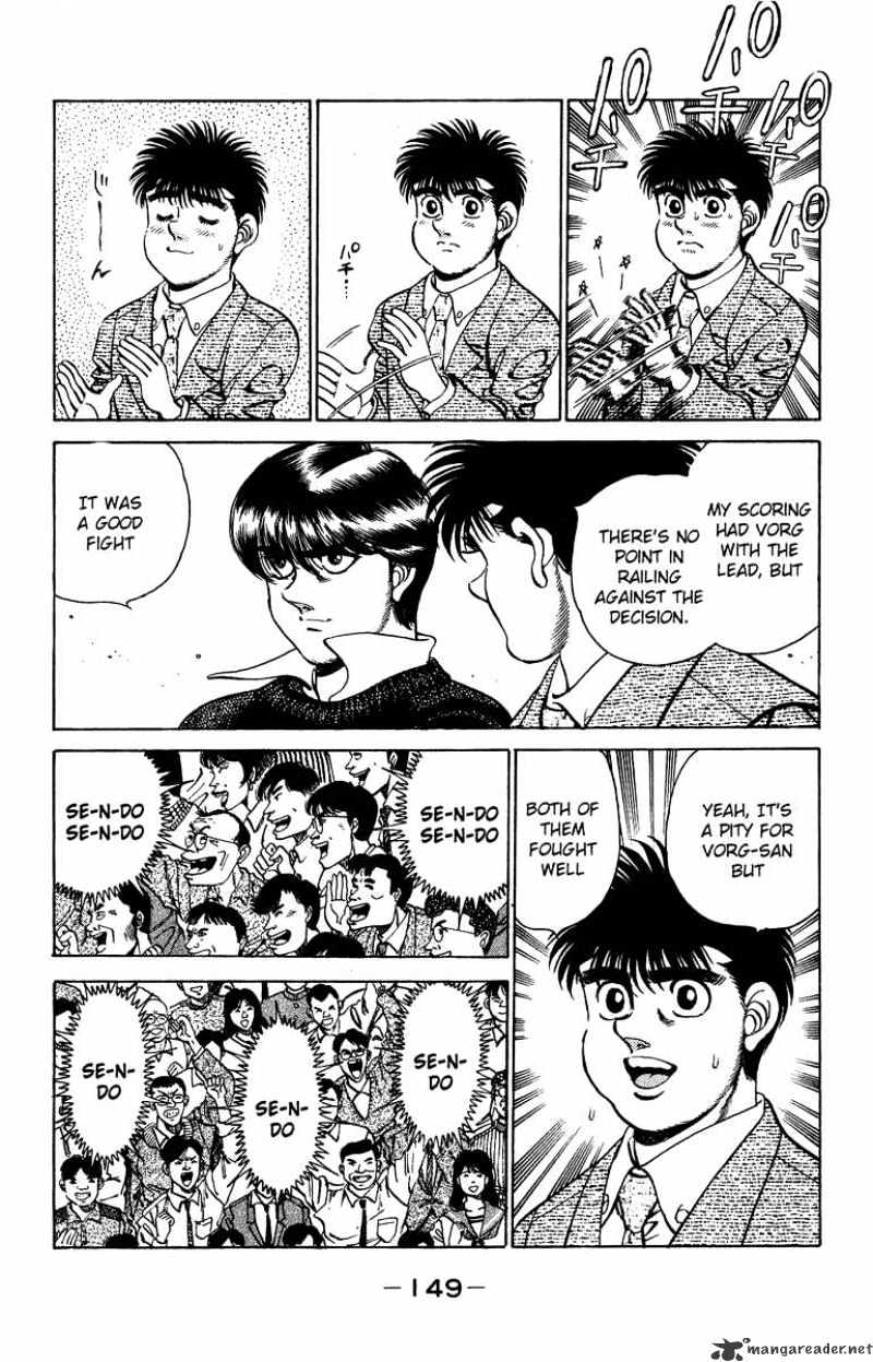 Hajime no Ippo: Fighting Spirit, Chapter 204 image 08